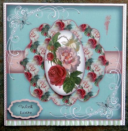 Delicate Roses by Giselle Topper