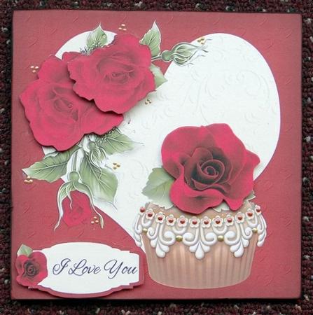 Roses and Cupcakes by Giselle Topper