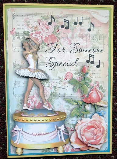 For Someone Special Ballerina C.front by Giselle Topper