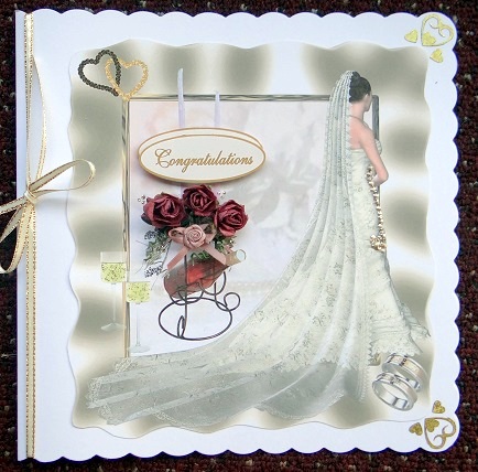 Wedding Dreams Quick Card Topper & Insert by Giselle Topper