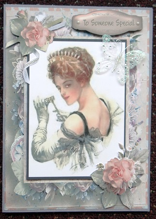 Beautiful Lady at the Opera by Giselle Topper
