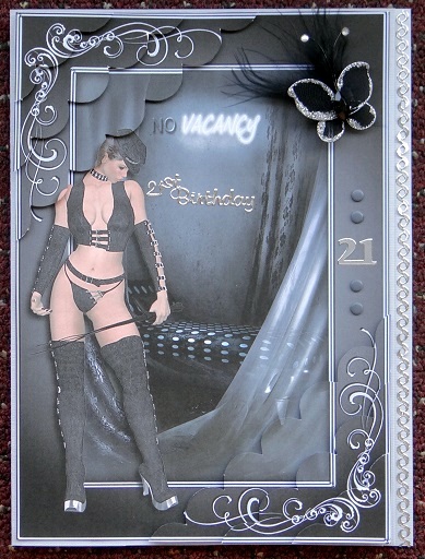 Submit Card Front by Giselle Topper
