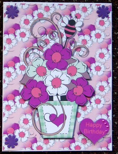 Hearts and Flowers 2 by Giselle Topper