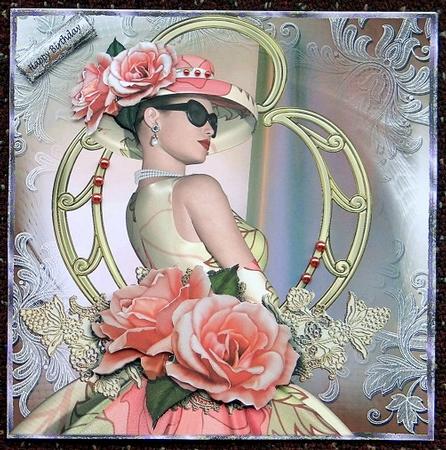 Lady & Vintage Roses by Giselle Topper