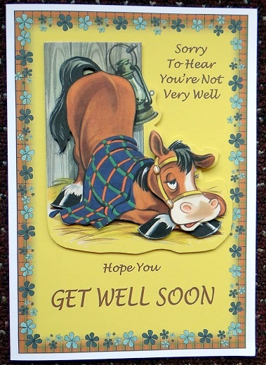 Poorly Horse by Giselle Topper
