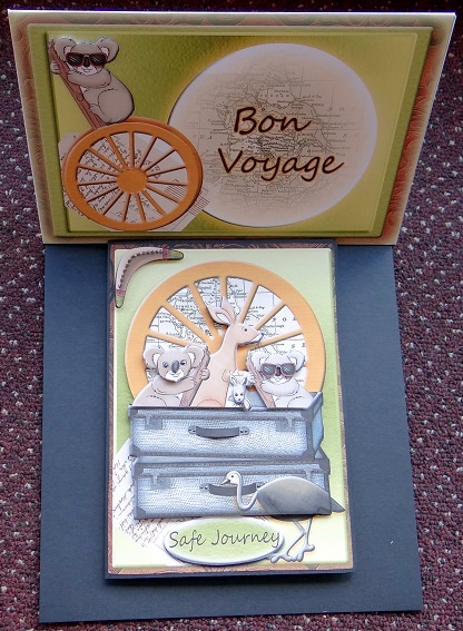 Bon Voyage-aussie Animals in a Suitcase-kit by Giselle Topper