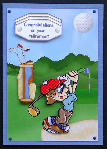 On the Golf Course by Giselle Topper