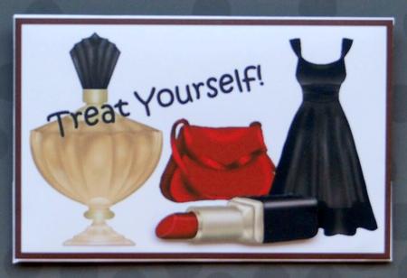 Treat Yourself! - Gift/money Card Wallet by Giselle Topper