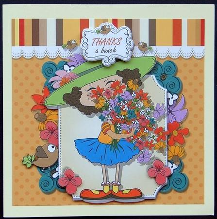 Thanks a Bunch Decoupage Mini Kit by Giselle Topper