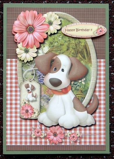 Cute Birthday Girl by Giselle Topper