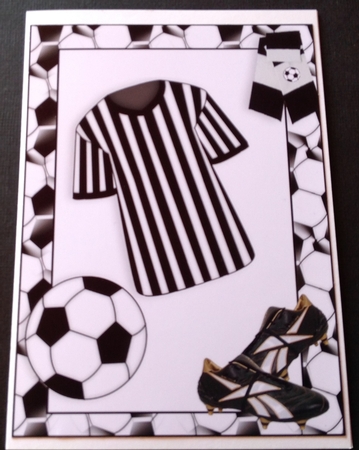 Black and White Footie Ages by Gitte Jensen