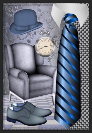 Birthday Male Over the Edge by Gitte Jensen