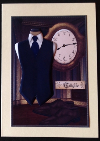 Male Card Gentlemans Clothes 2 by Gitte Jensen
