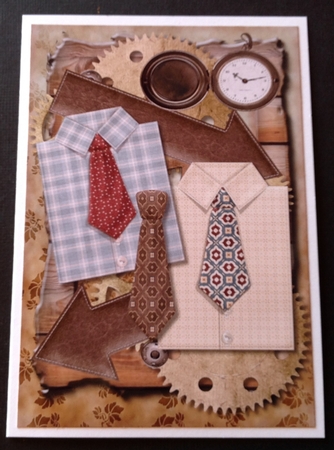 Male Card Shirt & Tie by Gitte Jensen