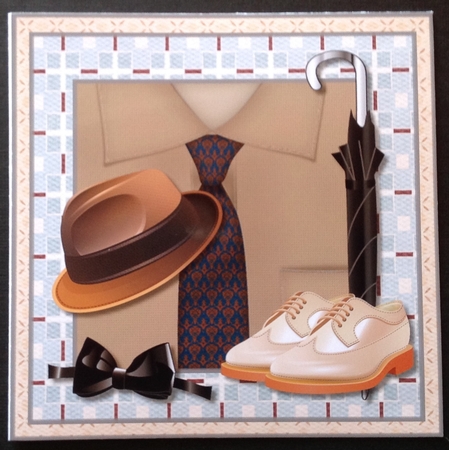 Male card Shirt &  gentleman Tie 2 by Gitte Jensen