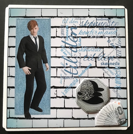 Teen Boy 48 7 X 7 mini kit by Gitte Jensen