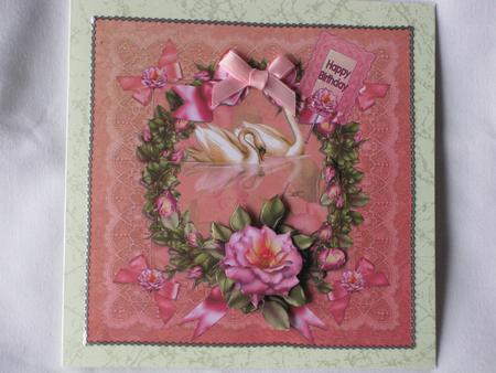 Swans and Roses by Gitte Jensen