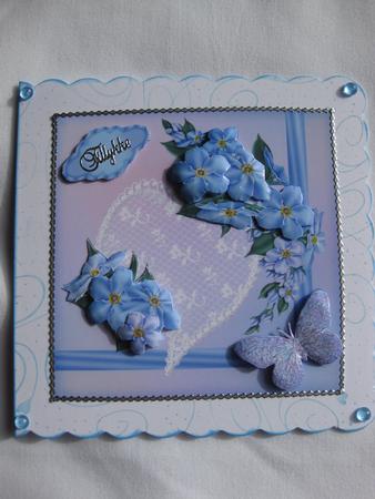 Flowers and Lace Forget-me-not by Gitte Jensen