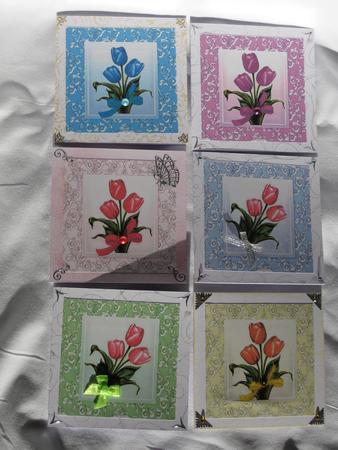 Square Card Fronts by Gitte Jensen