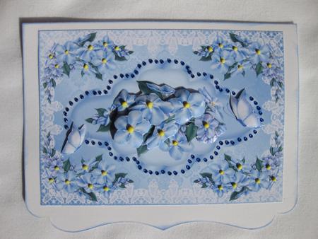 Periwinkles & Butterflies by Gitte Jensen