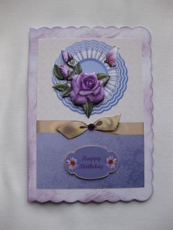 Roses Card Front by Gitte Jensen