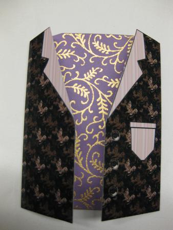 Chocolate Box Jacket Card Blank 1 by Gitte Jensen