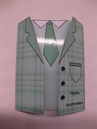 Shirt and Wrap Around Jacket Topper in Green Plaid by Gitte Jensen