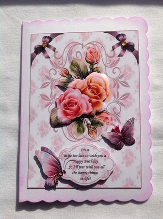 Belated Roses by Gitte Jensen