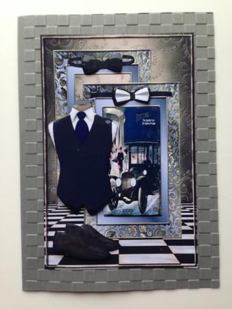 Male Card Men's Clothes Special Day by Gitte Jensen