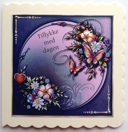 Loreley Butterfly Topper by Gitte Jensen