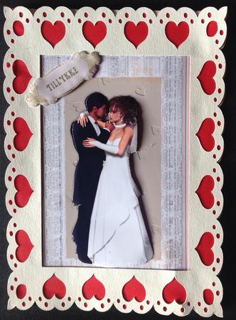 Wedding Bride and Groom by Gitte Jensen