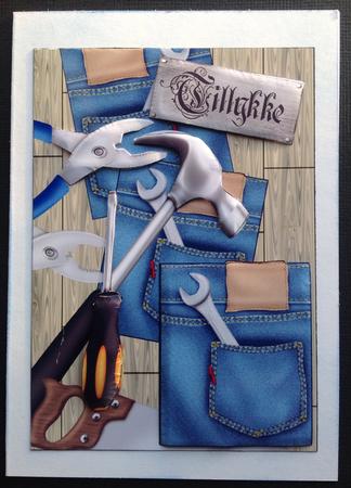 Male Card Dad by Gitte Jensen