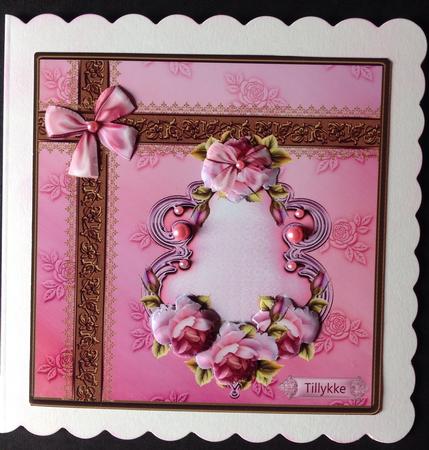 Pink English Roses Beauty by Gitte Jensen