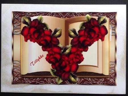 Book Golden Wedding & Red Roses by Gitte Jensen