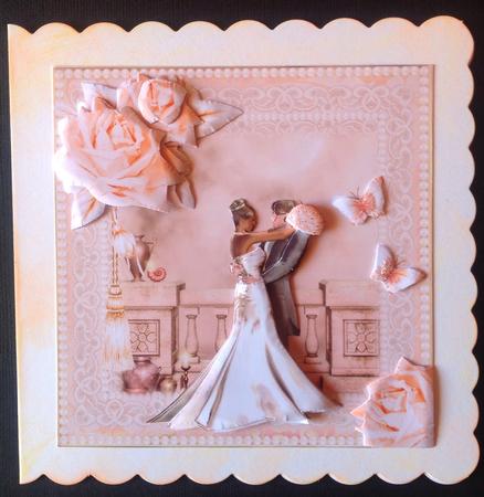 The Peach Rose Wedding by Gitte Jensen