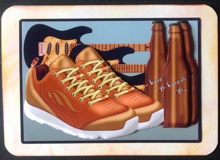 Trainers, Beer and Guitars by Gitte Jensen