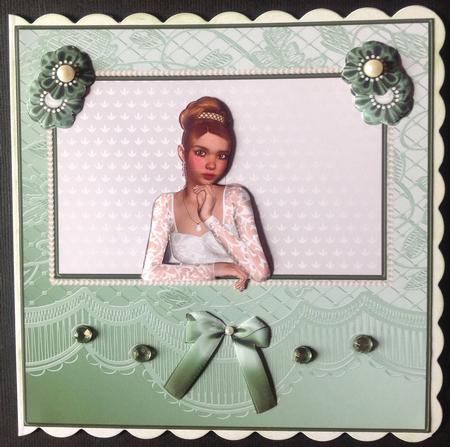Cu 4 Lace & Jewel Frames with Bows by Gitte Jensen