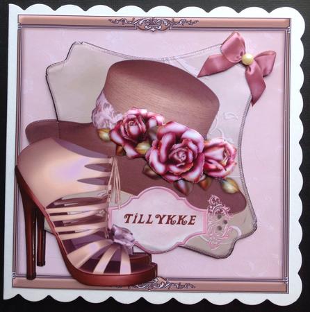 Elegant Shoes, Hat and Roses by Gitte Jensen