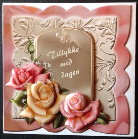 Edwardian Rose for a Birthday Wish by Gitte Jensen
