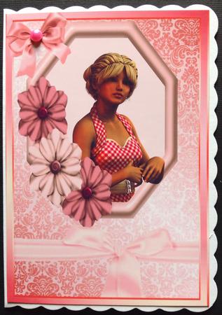 Two Lovely Quick Birthday Toppers  by Gitte Jensen