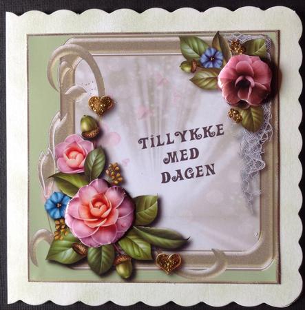 Summer Garden Topper 1 by Gitte Jensen