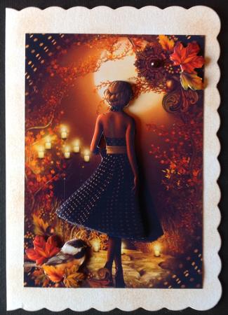 Black Polka Dot Dress & Autumn Delight by Gitte Jensen