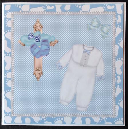 Sympathy Cross Baby Boy & Baby Girl by Gitte Jensen