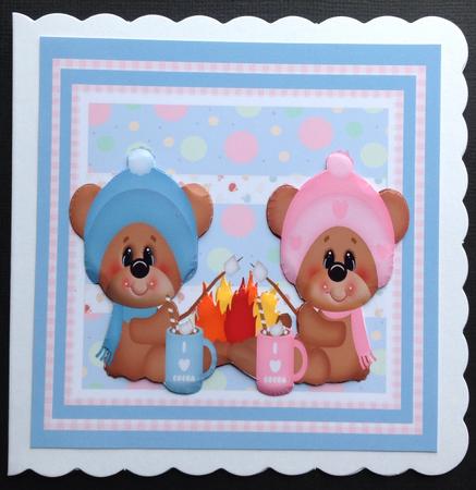 Lovely Little Marshmallow Bears  by Gitte Jensen
