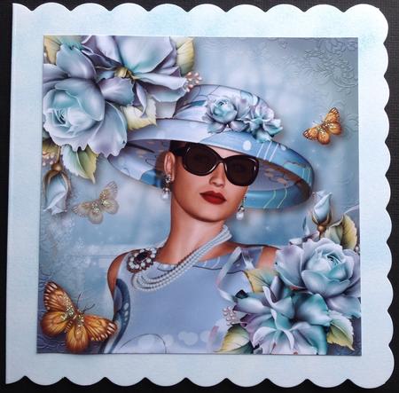 Race Day Elegance - Porcelain Roses by Gitte Jensen