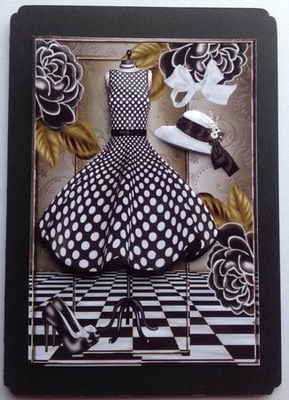 Black and White Dress by Gitte Jensen