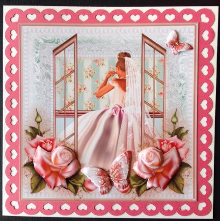 The Brides Window Wedding Morning Topper by Gitte Jensen