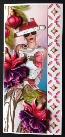 Large Dl Fuschia Chic by Gitte Jensen