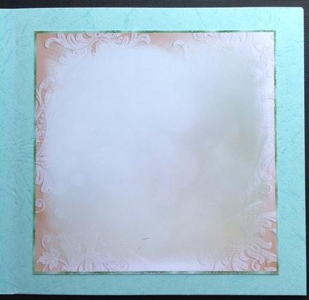 Insert Lady & Aqua Roses by Gitte Jensen
