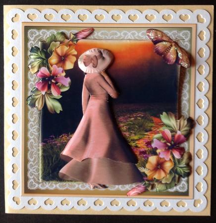 A Stroll in the Woods Card Front Kit by Gitte Jensen